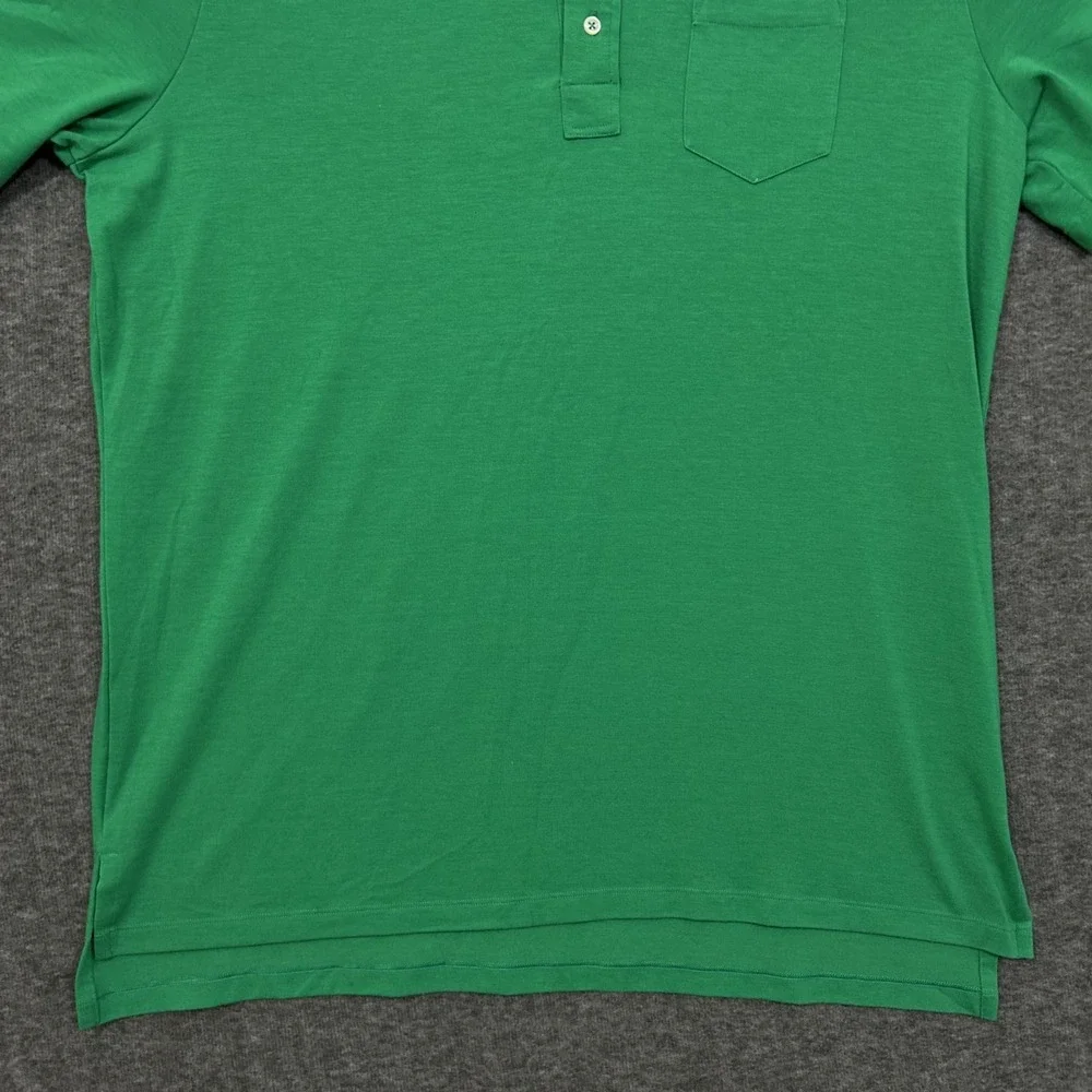 Ralph Lauren RLX Polo Shirt Mens XL Performance Golf Stretch Polyester‎ Blend